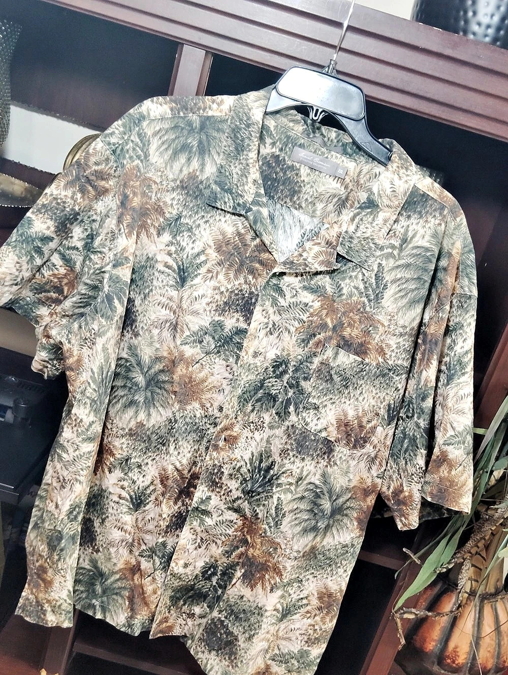 Daniel Cremieux Men's Floral Shirt XXL Cotton Like New